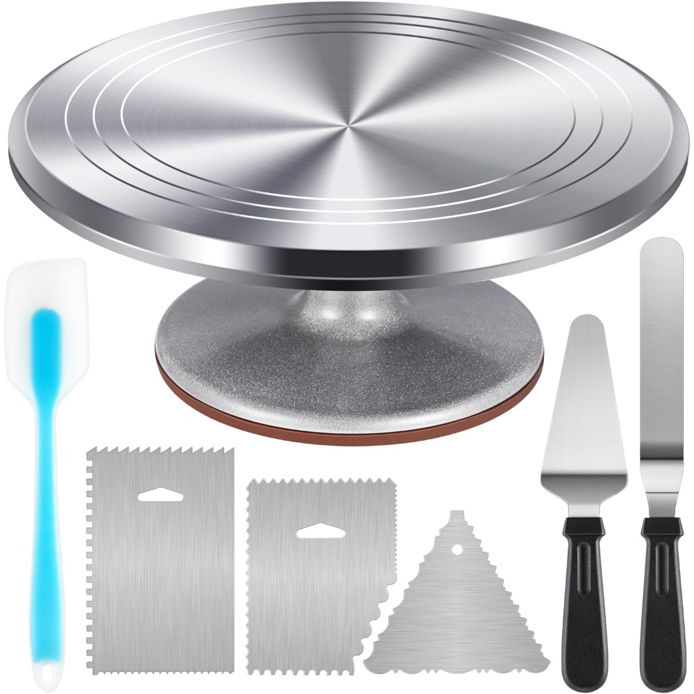 Cupcake Stand Tier - Set di giradischi per torte in