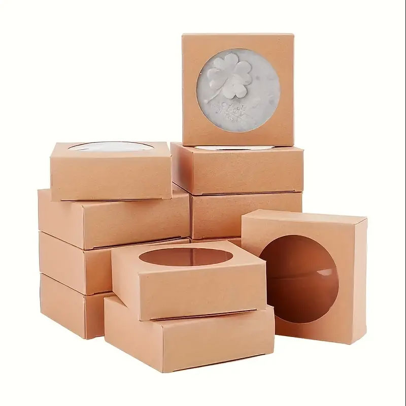 Event Party Box - Scatola di carta Kraft da 30/50